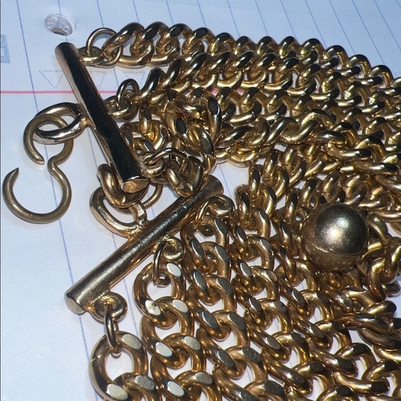 Vintage Goldtone Chain Belt